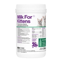 LAB-V Milk For Kittens - Latte per gattini 200g-Set con biberon e tettarelle