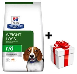 HILL'S PD Prescription Diet Canine r/d 10kg + sorpresa per il cane GRATIS