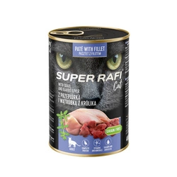 DOLINA NOTECI Super Rafi Cat P&F con quaglia e fegato di coniglio 400 g