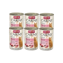 Animonda Cat Carny Adulti Manzo, tacchino e gamberi 6x400g