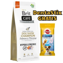 BRIT CARE Dog Hypoallergenic Dog Show Champion Salmone e Aringa 12kg