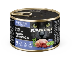 DOLINA NOTECI Super Rafi Cat P&F con quaglia e fegato di coniglio 185 g