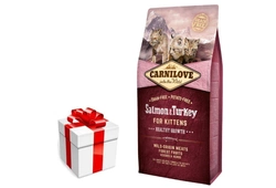 CARNILOVE Cat Salmon & Turkey For Kittens 6kg + sorpresa per il gatto GRATIS