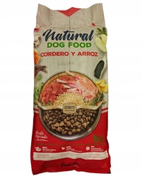 Natural Dog Food Agnello e Vitello 15 kg. 62% di carne - Senza pollo