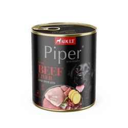 DOLINA NOTECI Piper per cani con fegato di manzo e patate 800g