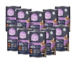 PetRepublic Fine Meat piatto di tacchino 10x400g per gatti