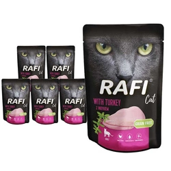 RAFI Cat Adult con tacchino 10x100g