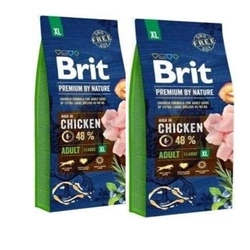 Brit Premium By Nature Adult XL Con pollo 2x15kg