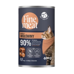 PetRepublic Fine Meat piatto di manzo 400g per gatti