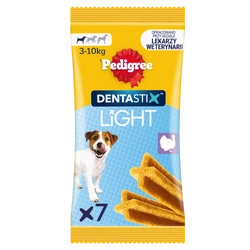 Pedigree Dentastix Light Dental Chews Razze piccole Snack per cani 7 pezzi - 58 g