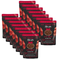 Fitmin Cat For Life Adult Beef 14x85g