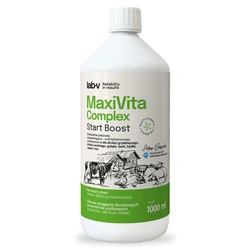 Lab-v MaxiVita Complex - mangime complementare multivitaminico in forma liquida, destinato a pollame da cortile, pollame acquatico, piccioni, suini, bovini, ovini e caprini 1000 ml