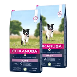 Eukanuba Cucciolo&Giovane Piccolo/Medio Agnello&Riso 2x12kg
