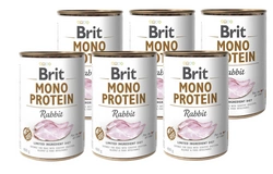 BRIT MONO PROTEINE RABBIT 6x400g