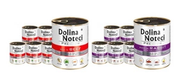Dolina Noteci PREMIUM ricca di manzo e coniglio con mirtilli rossi 24x800g