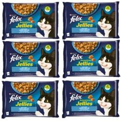 FELIX Sensations Sapori di Pesce in gelatina 12x(4x85g)