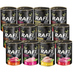 RAFI Gatto Adulto Mix di Aromi 12x400g