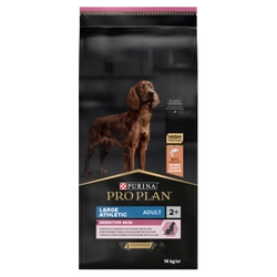 PRO PLAN Sensitive Skin Large Athletic Adult cibo per cani ricco di salmone 2x14kg