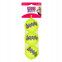 Kong SqueakAir M pallina che squittisce 3 pezzi 6 cm