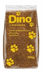 DINO Cibo secco per cani con manzo 20 kg