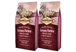 CARNILOVE Cat Salmon &amp; Turkey For Kittens 2x6kg