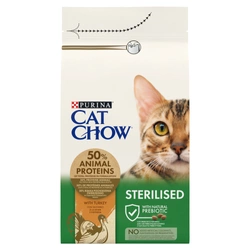PURINA Cat Chow Sterilised Alimento con tacchino 1,5 kg