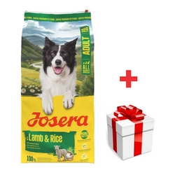 JOSERA Lamb & Rice 12,5kg + sorpresa per il cane GRATIS