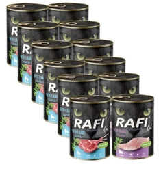 RAFI Gatto Adulto Sterilizzato Mix di Aromi 12x400g