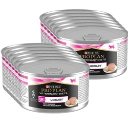 PRO PLAN Veterinary Diets UR St/Ox Urinary Cat Food Mousse 12x195g