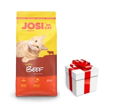 Josera JosiCat Gustoso Manzo 18kg + sorpresa per il gatto GRATIS