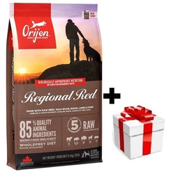 Orijen Cane Rosso Regionale 11,4kg + sorpresa per il cane GRATIS