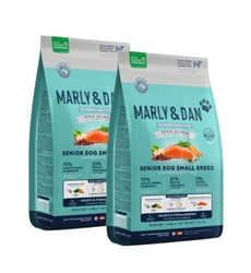 Marly & Dan Senior Dog Small Breed Fresh Salmon Holistic & Hypoallergenic 2x4 kg mangime secco