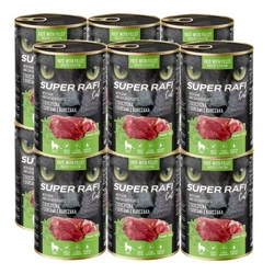 DOLINA NOTECI Super Rafi Cat P&F con selvaggina e cuori di pollo 12x400 g