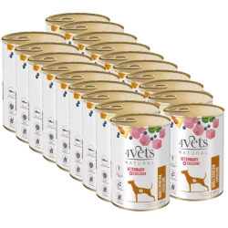 4 Vets per Cani Riduzione del Peso 18x400g