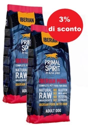 PRIMAL SPIRIT Iberian Pork 2x12kg - 3% di sconto in un set