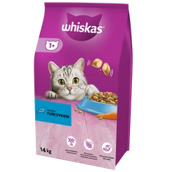 WHISKAS Cibo secco per gatti 1+ con tonno 14kg