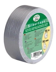 Kerbl Silbertape benda per zoccoli e zoccoli, 50 m x 50 mm, argento
