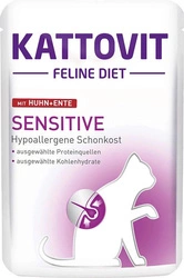 Kattovit Sensitive pollo+anatra 85g bustina