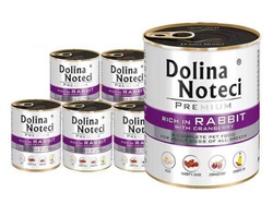 Dolina Noteci Premium Coniglio con Mirtillo Rosso 24x800g