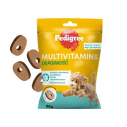 PEDIGREE Multivitamins Immunity - alimento complementare per cani adulti, gusto pollo 180 g