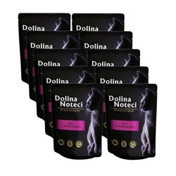 Dolina Noteci Premium Cat Breast Filet con salsa di petto di tacchino 10x85g