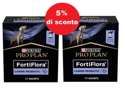 PURINA FortiFlora Dog 2x(30x1g) - 5% di sconto in un set