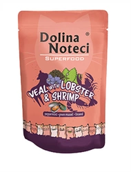 Dolina Noteci Superfood Veal con aragosta e gamberi 85g