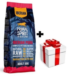 PRIMAL SPIRIT Iberian Pork 12kg + sorpresa per il cane GRATIS