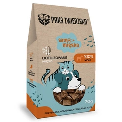 Paka Zwierzaka Delizia liofilizzata Solo carne CAVALLO 70 g