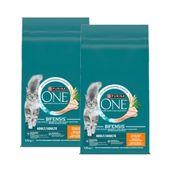 Purina One Adult Pollo&Grano alimenti per gatti adulti 2x9,75 kg