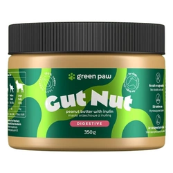 Green Paw Gut Nuts 350g - Burro di arachidi con inulina per cani