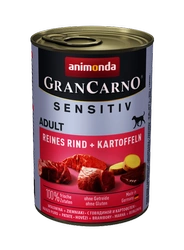 Animonda GranCarno Sensitiv Adulto Manzo e patate per cani 400g