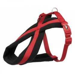 TRIXIE Imbracatura  Premium touring S: 35-65 cm/20 mm, rosso