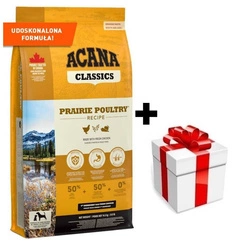 ACANA Classics Prairie Poultry 14,5kg + sorpresa per il cane GRATIS